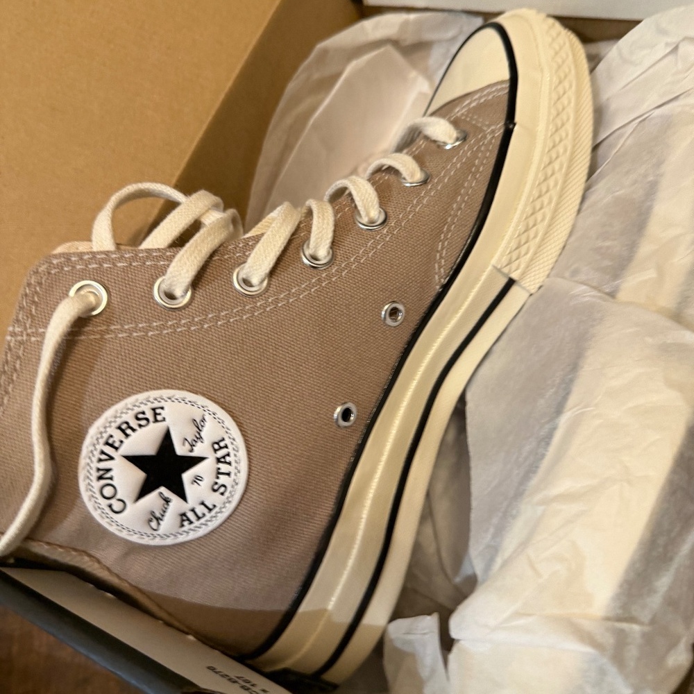Converse Chuck 70 High Top Vintage Cargo Khaki Sneakers Womens 7.5 Mens 5.5 NIB